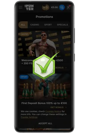 Done you have activated MrPunter bonus